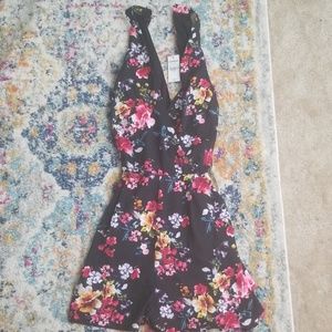 Express Womens Floral Romper Jumper